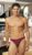 Gyz Silk Knit Brief Burgundy Medium