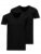 Jack & Jones 2Pak Sort T-Shirt I Økologisk Bomuld Med V-Hals Til Herre Sort Xl