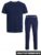 Jack & Jones Pyjamas/Loungesæt Med T-Shirt & Bukser I Navy Til Herre. 2Xl Navy