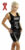 Latex Minikjole Sort Xx-Large