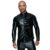 Noir Handmade Amadis Wetlook Skjorte Sort