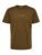 Selected Boris Printet T-Shirt I Dark Olive Med Rund Hals Til Herre L Dark Olive