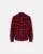 Skjorte Med For | Polyester | Rød