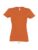 Sols Faconsyet – T-Shirt I Orange Med Rund Hals Til Kvinder Orange 2Xl